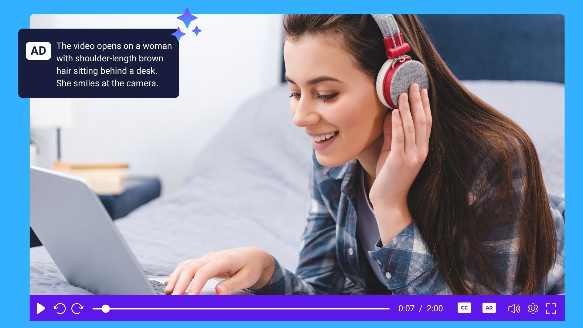 Add Audio Descriptions to Videos