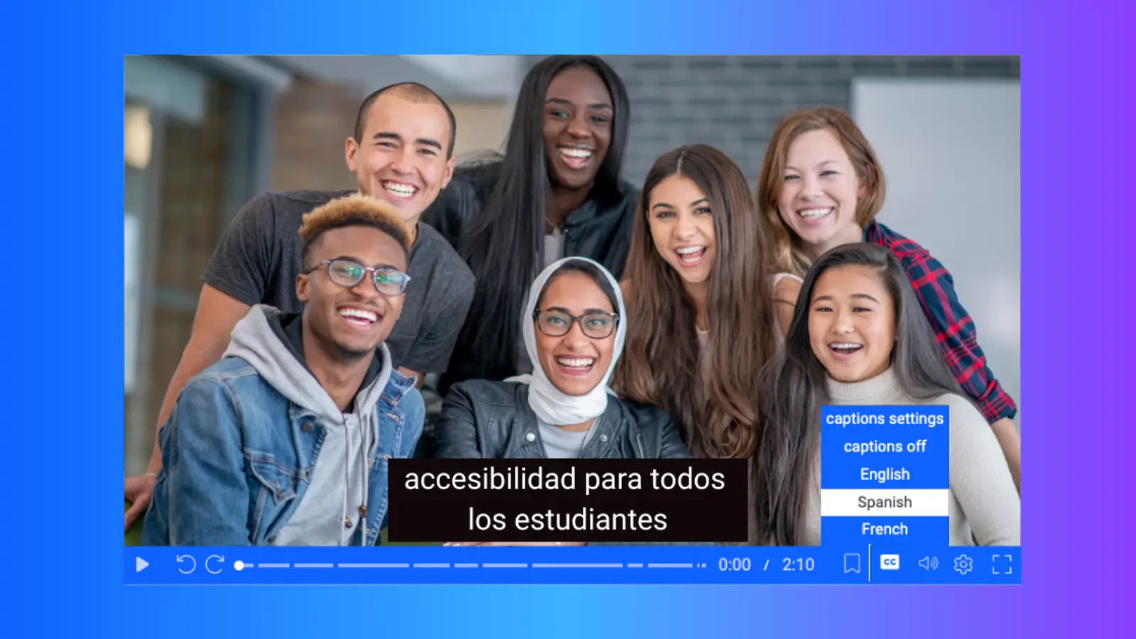 multilingual video lessons for accessible learning