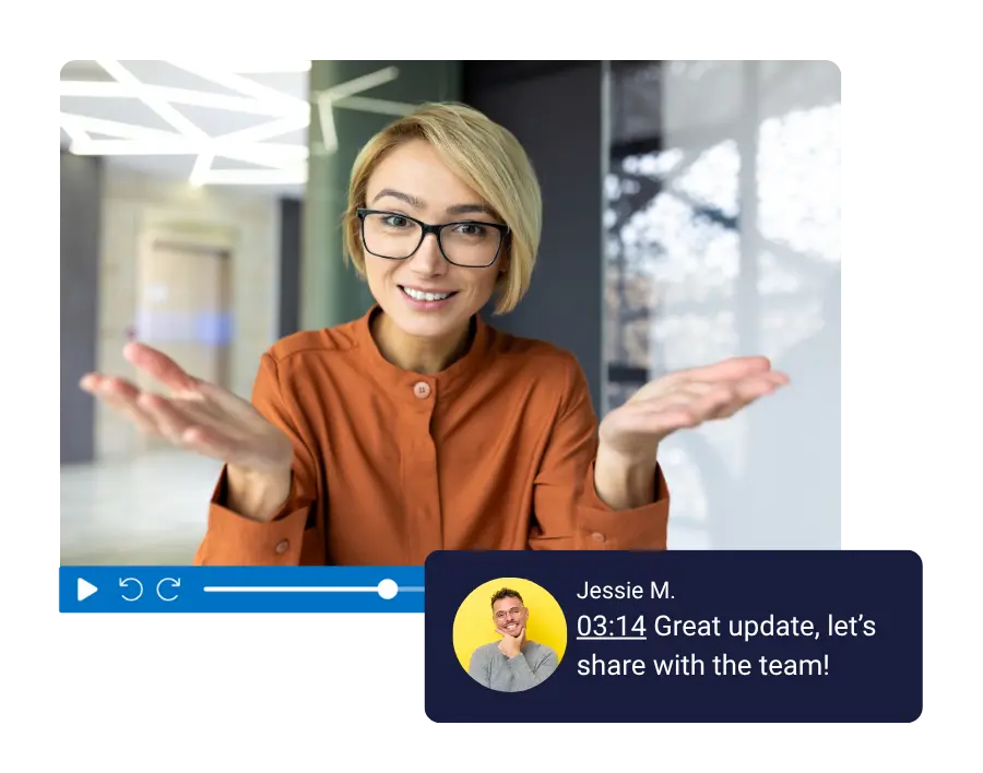 video collaboration with comments