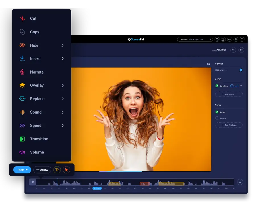 intuitive video editor
