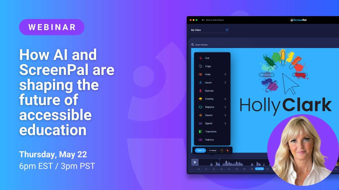 Reach every learner with AI-powered accessibility and inclusion webinar on demand
