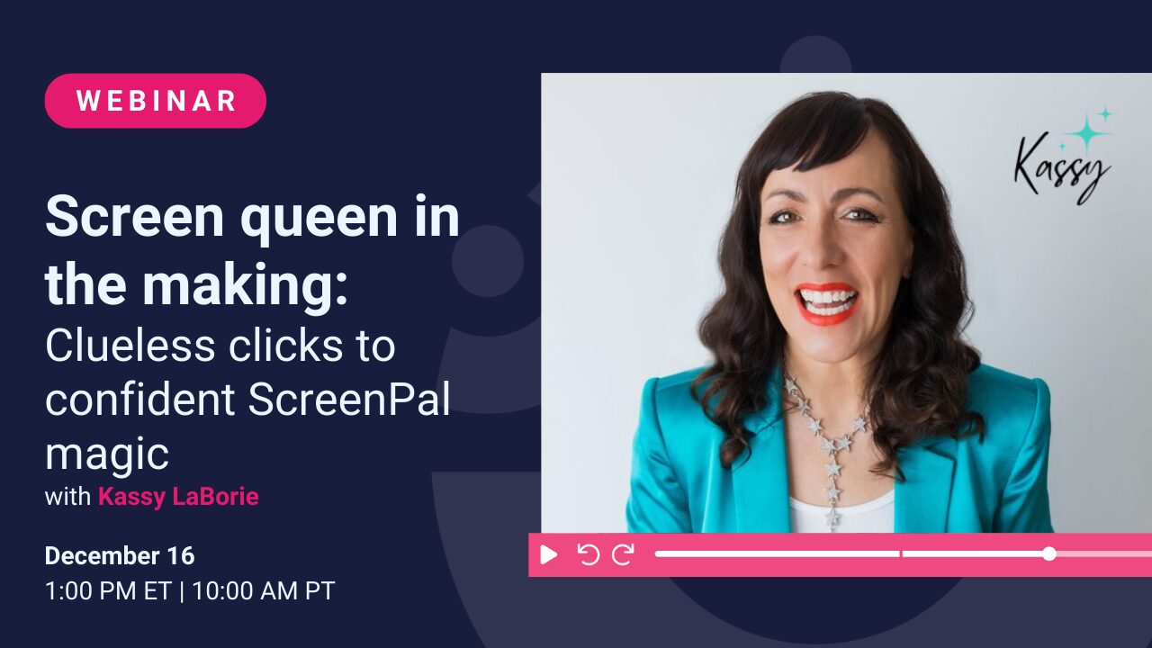 Getting Started with ScreenPal