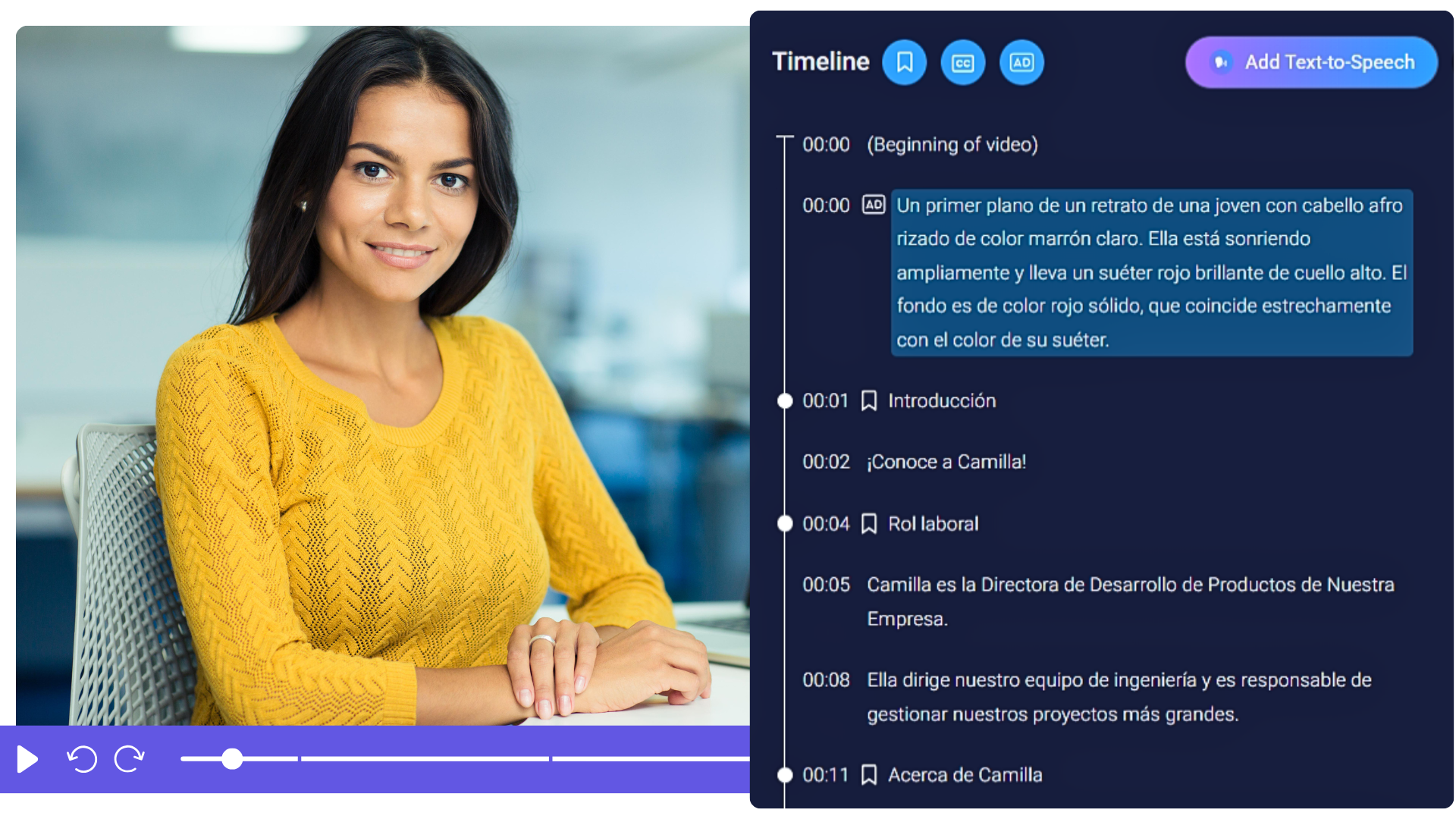 generate AI voice overs in multiple languages