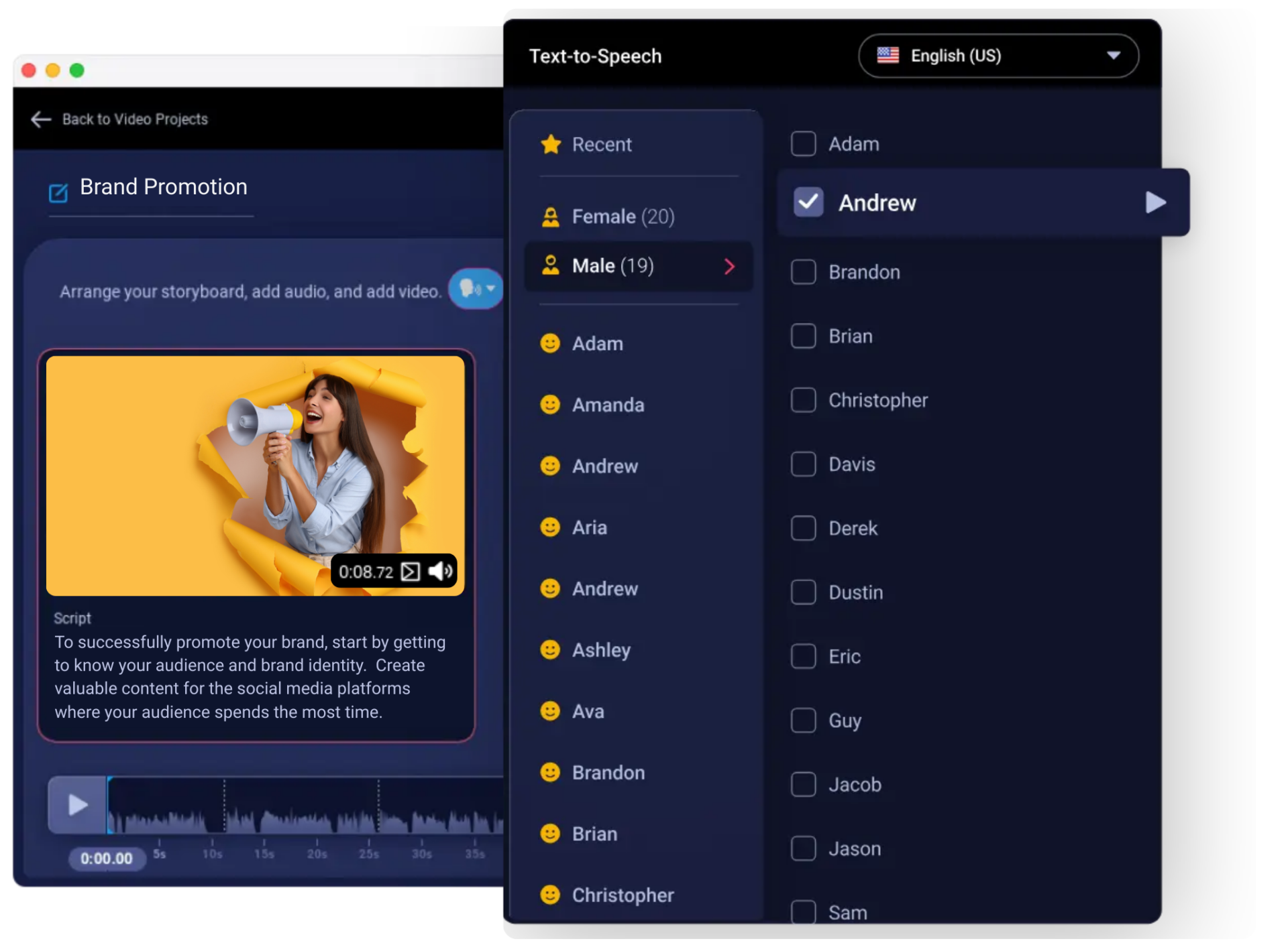 create unlimited promo videos