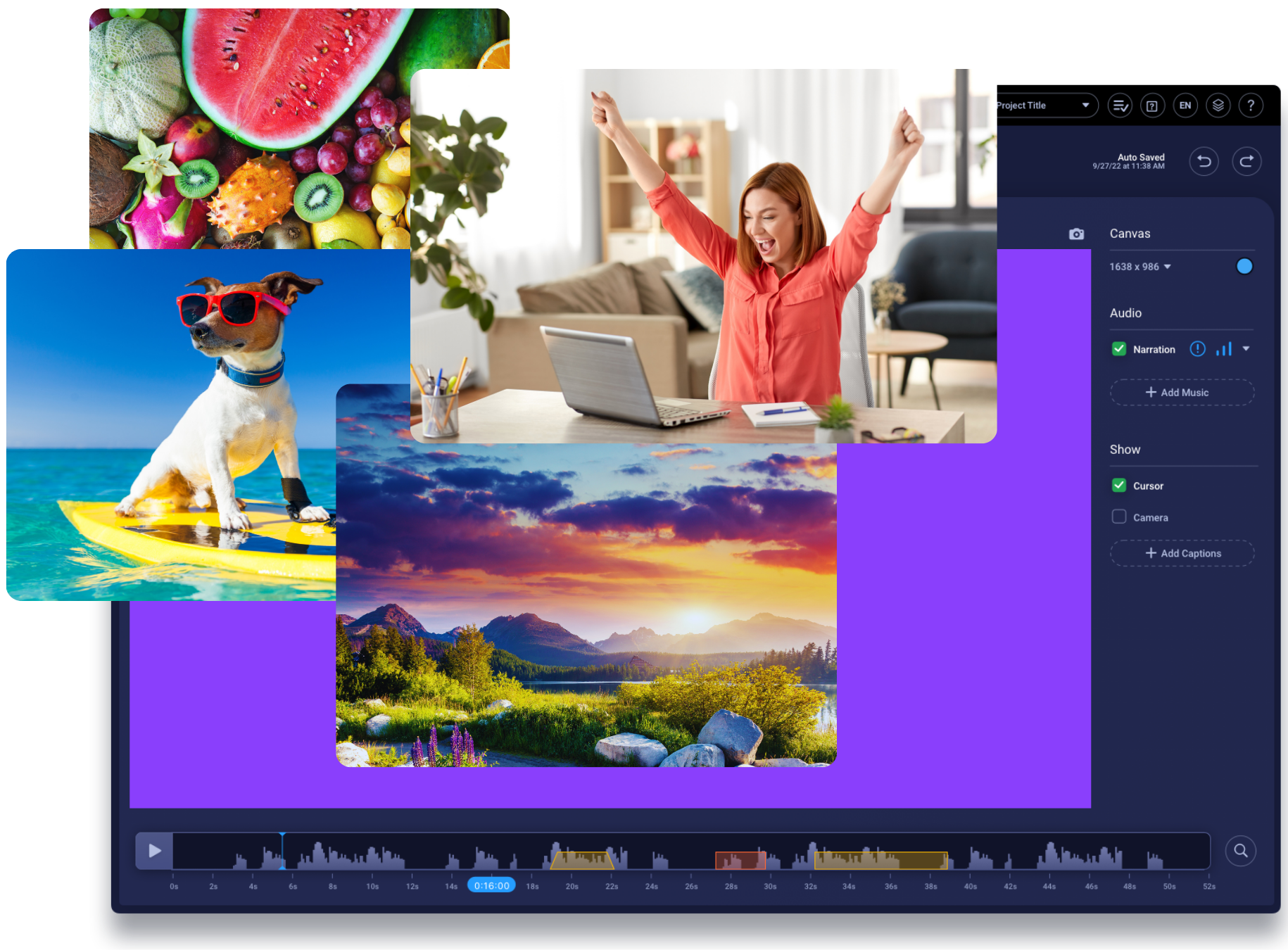 Promo video special effects