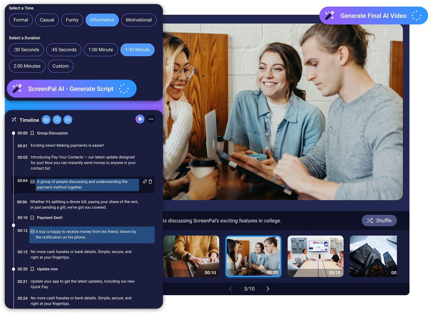 generate ai video from text prompts