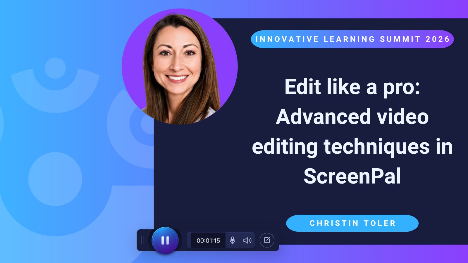 Editing your videos for better learning Editing your videos for better learning