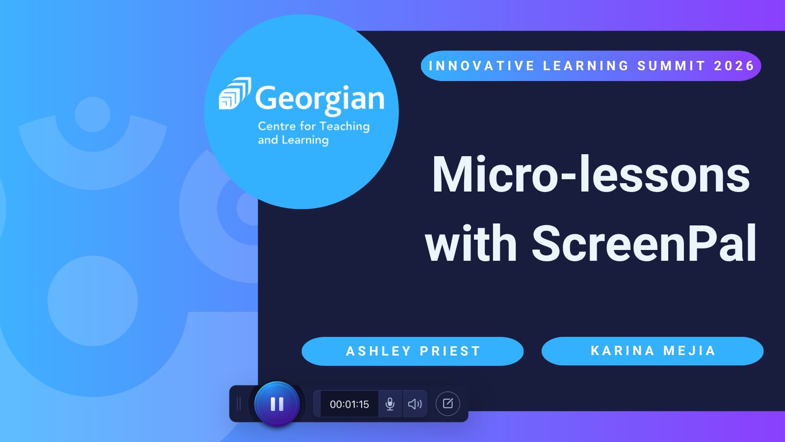 Building a micro-lesson with ScreenPal Building a micro-lesson with ScreenPal