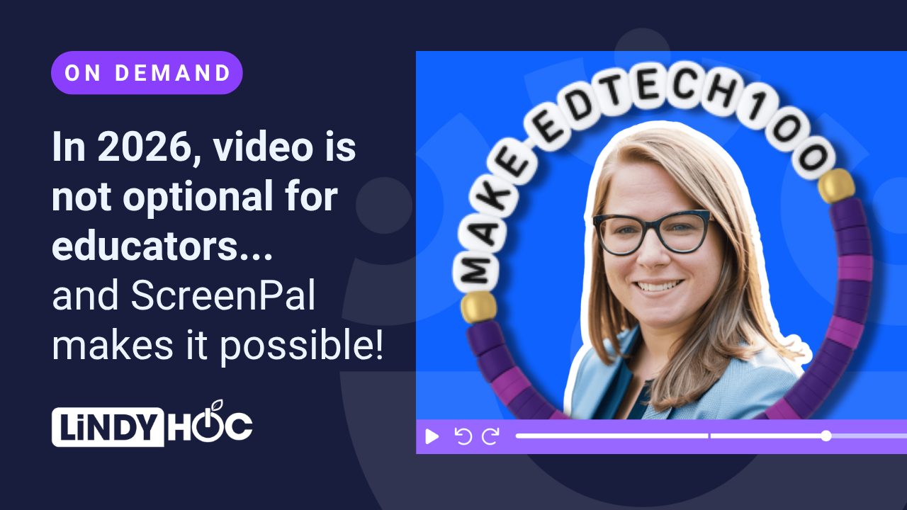 The AI Educator webinar with ScreenPal